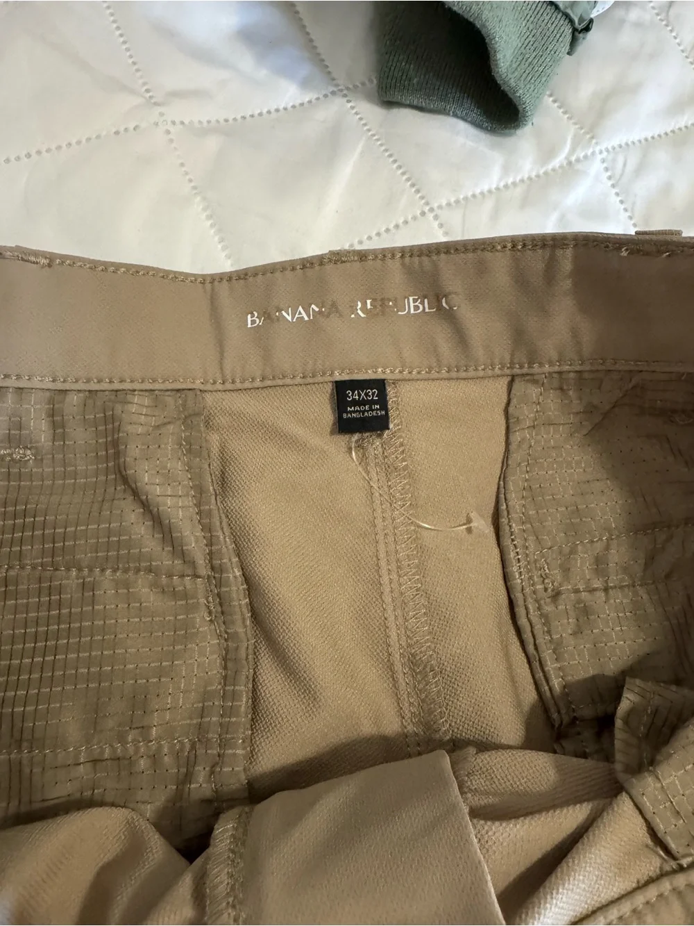 Banana Republic Men's Classic Khaki Straight-Leg Pants
